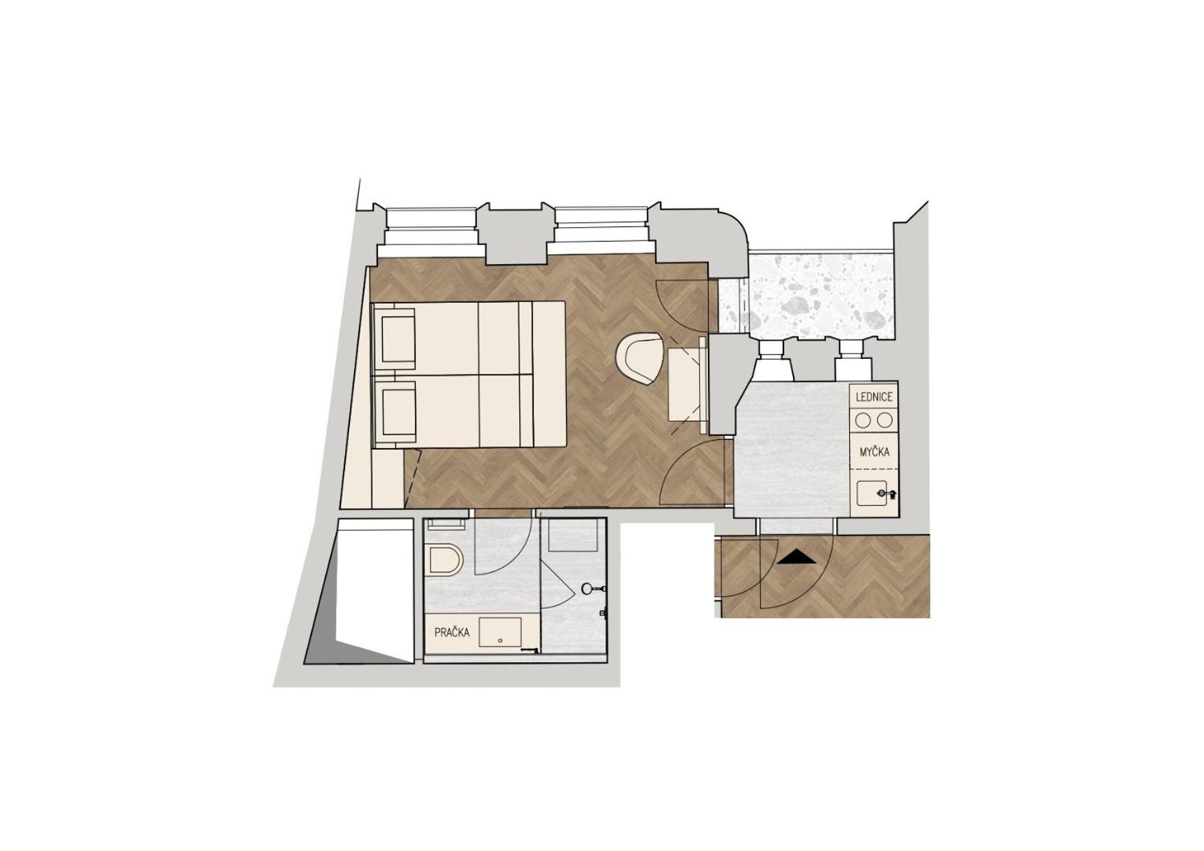 R16 Residences براغ المظهر الخارجي الصورة