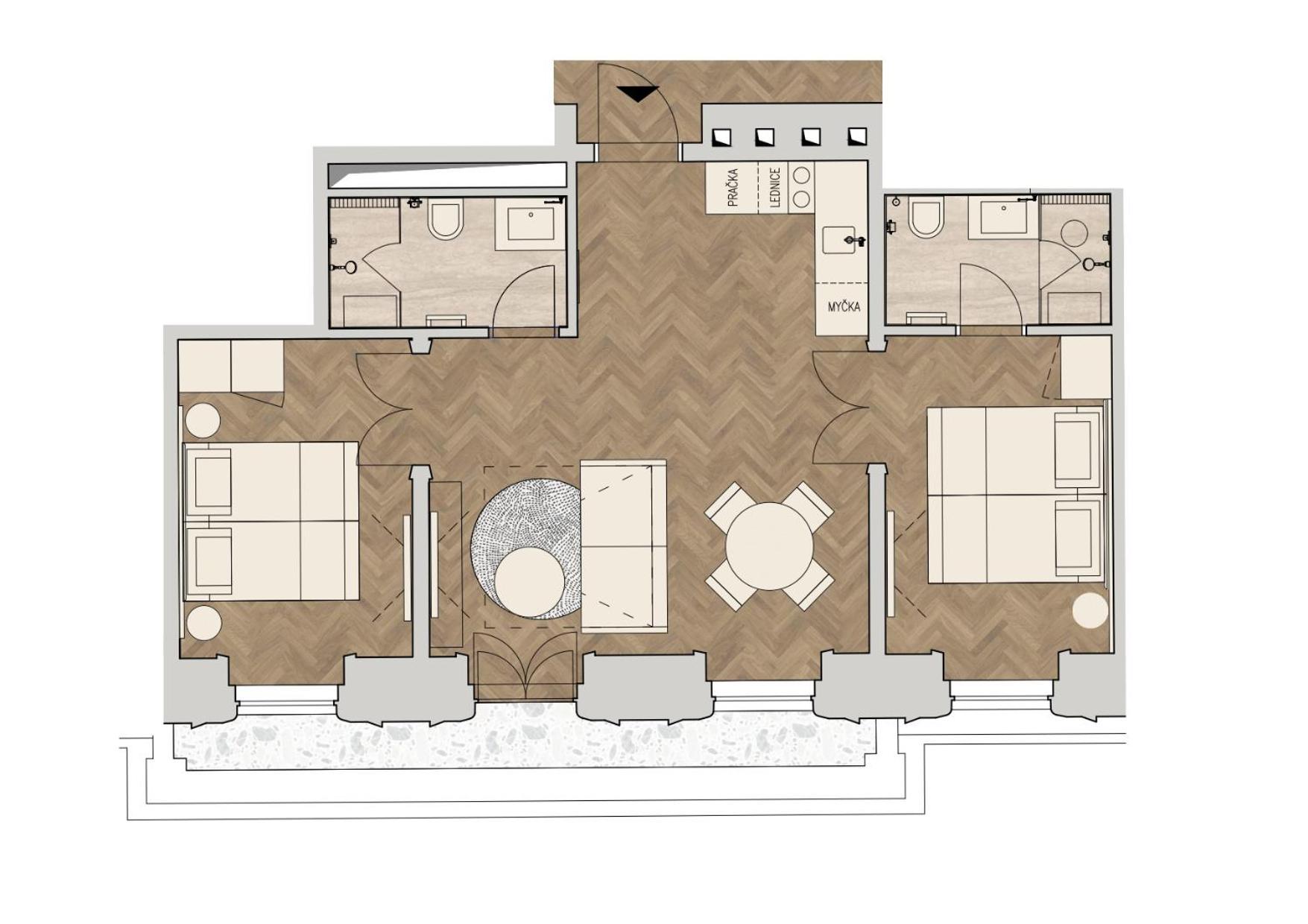R16 Residences براغ المظهر الخارجي الصورة